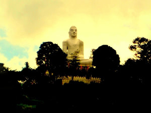 Sri Lankan Sceneries - Bahirawakanda Sri Maha Bodhi Viharaya