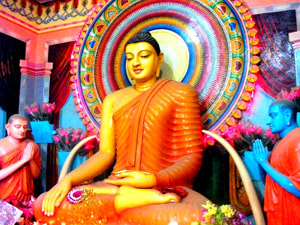 Sri Lankan Sceneries - Kataragama Bodhiya - Devalaya